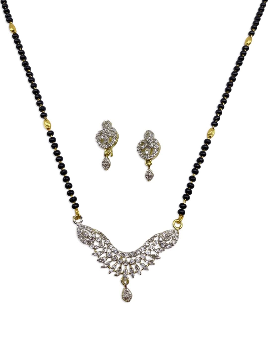 See full amazon price history chart for Digital Dress Room Mangalsutra for Women Stylish New Artificial American Diamond Long Modern Mangalsutra Designs With Earrings Gold & Black Beads Chain (30 Inches) Digital Dress Room Mangalsutra for Women Stylish New Artificial American Diamond Long Modern Mangalsutra Designs With Earrings Gold & Black Beads Chain (30 Inches) (B09Y1MKDN4) Amazon Price History, Amazon Price Tracker