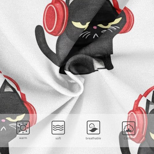 Florals Girls Underwear Toddlers 2t Cotton Cute Panties Girl Cute Grumpy Black Cats Funny Briefs Girls Undies3