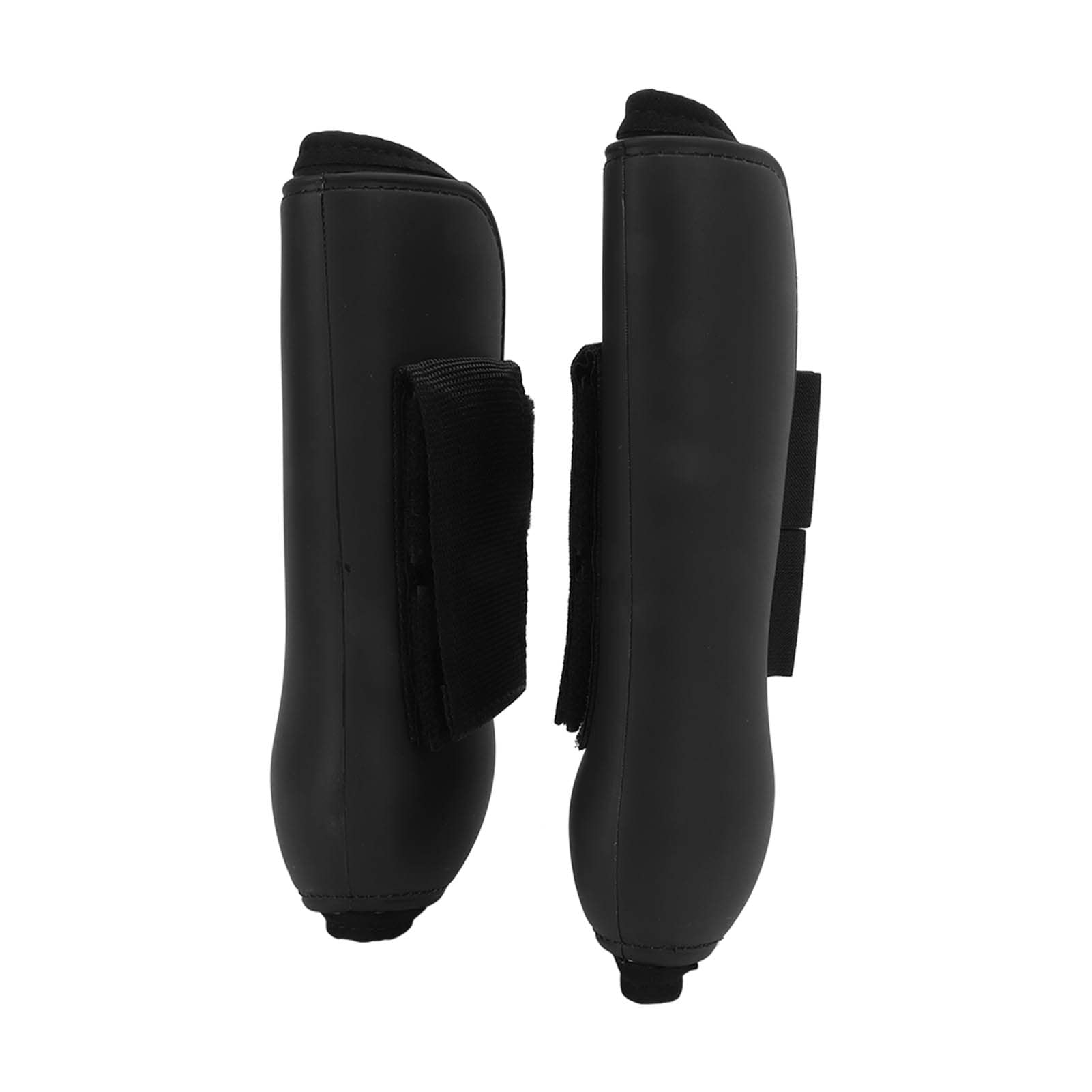 4 Pezzi Stivali per Gamba Anteriore e Posteriore per Cavallo, Equipaggiamento di Protezione per Gamba per Cavallo in PU, Leggings per Ostacoli da Salto con Fodera in Neoprene,