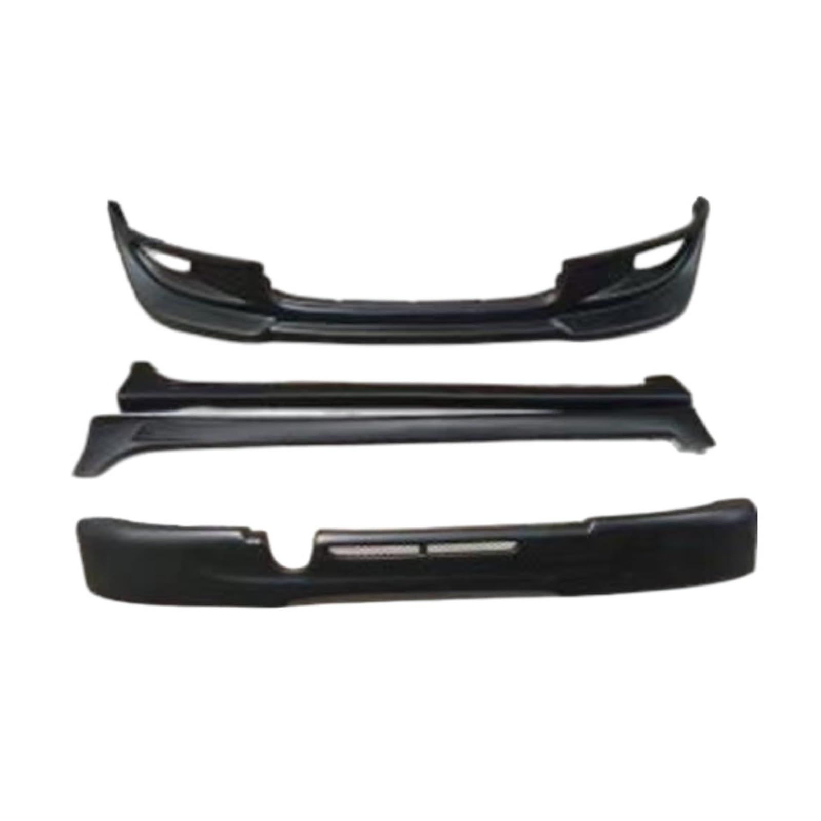 Car Accessories ABS Wide Body Kit Front Bumper Lip Rear Side Skirts Compatible with Yaris 2008-2010custom