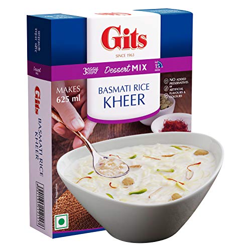Gits Instant Rice Kheer Dessert Mix Pure Veg Indian Sweet