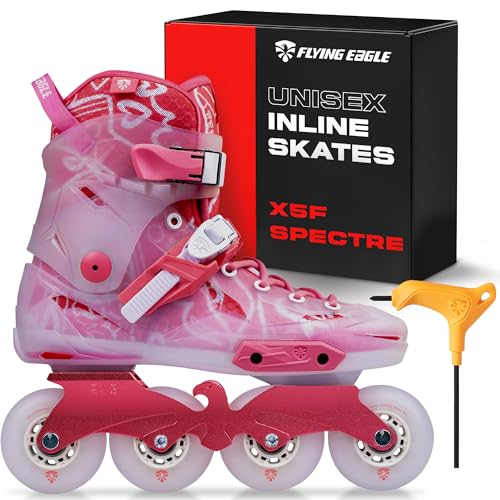 Image of Flying Eagle X5F Spectre and X5 Shrike Pro Freeskates - Adult Inline Skates Men Professional, Adult Roller Skates Men, Urban Inline Skate, Outdoor Skating Shoes, Rollerskates Adults