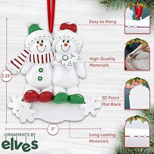 Ornaments by Elves Personalized Couple Ornaments 2024 - Christmas Snowman Ornaments Snowboarding Ornaments for Christmas Tree Our First Christmas Together Ornament 2024 Snowmen Ornaments by Elves Personalized Couple Ornaments 2024 Christmas Snowman Ornaments Snowboarding Ornaments for Christmas Tree Our First Christmas Together Ornament 2024 Snowmen