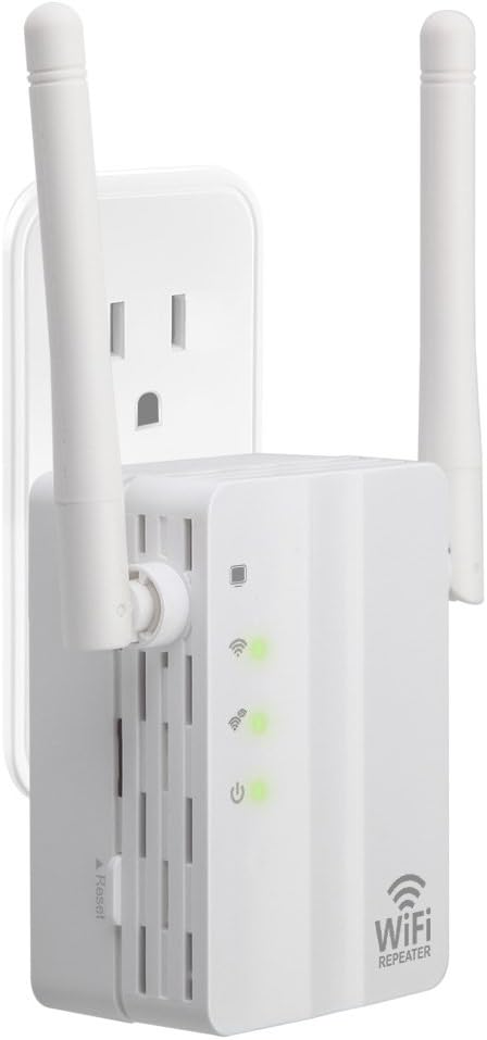 Wi-Fi Range Extender, WODESYS Wireless Range Extender Antenna Wifi Repeater Wifi Booster with Long Range Extender (300Mbps)