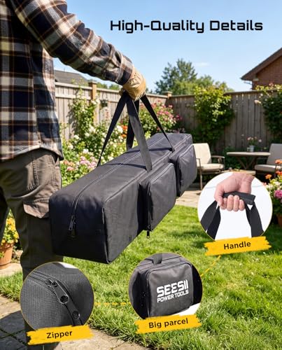Image of SEESII Universal 55-Inch Pole Storage Bag for Any Pole Tool