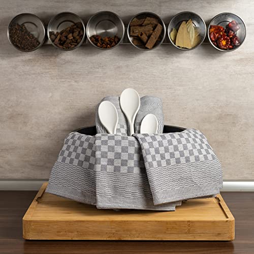 Müskaan 10er Set Geschirrtücher 50x70cm, 100% Baumwolle, Rosé – 210 g/m², Küchenhandtücher, Grubentücher zum Putzen, Fusselfrei Geschirrhandtücher, Küchentücher saugstark, Geschirrtuch Rosa