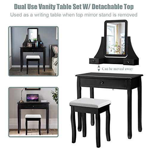 Giantex Vanity Set With Large Drawer And Buy Online In Faroe Islands At Desertcart