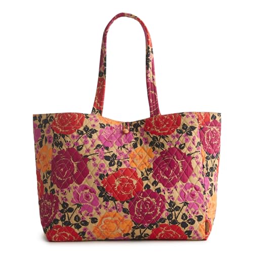 Bolso Tote Hathaway de algodón premium para mujer Vera Bradley miniatura 4