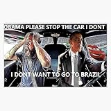 Meme Obama Sticker Bumper Sticker Vinyl Decal 5'