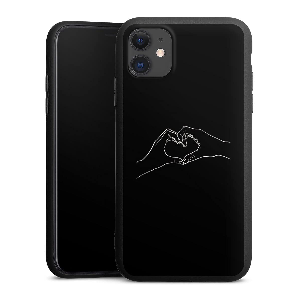 handyhülle 14 Handyhülle mit Magnetring für iPhone 14/13, Bizon Case Marco, Transpar