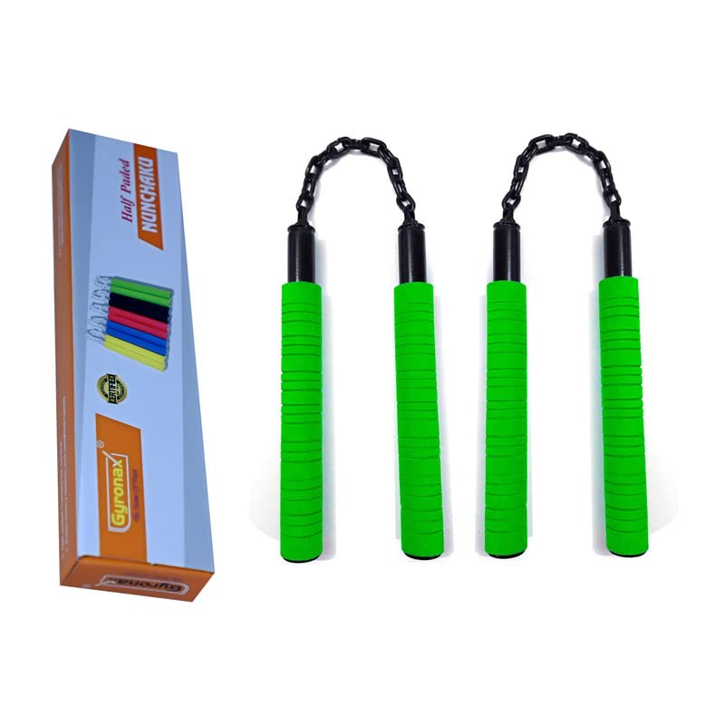 See full amazon price history chart for Gyronax Green Half Foam Padded Nunchaku Handle 10 and 9-inch Metal Chain Pack of 2 Gyronax Green Half Foam Padded Nunchaku Handle 10 and 9-inch Metal Chain Pack of 2 (B0BF5K4M3B) Amazon Price History, Amazon Price Tracker