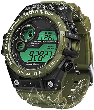 INLIFE Sveglia Digitale LED Retroilluminazione Orologio Da Comodino - Foto 12