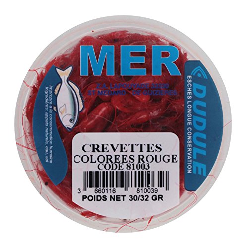 DUDULE CREVETTES ENTIERES COLOREES ROUGES EN BOITE Cover