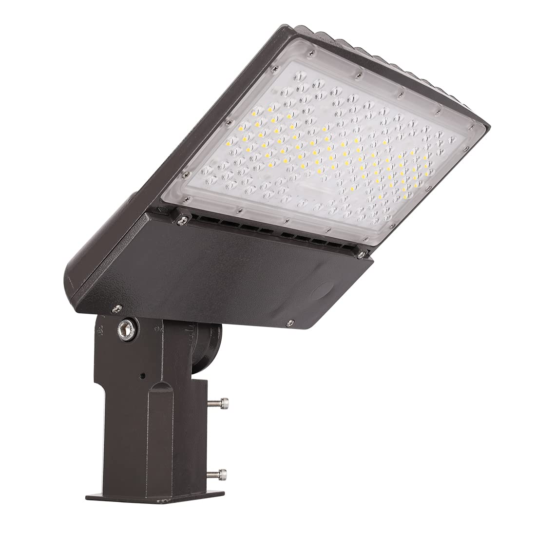 100W LED Parking Lot Lights 13000LM - [400W HID/HPS Replacement] Adjustable LED Shoebox Street Pole with Slip Fitter,Commercial Area Yard Lighting 5000K (100Watt)