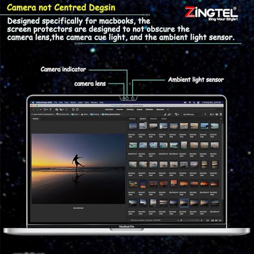Image of Screen Protector Compatible With HP Pavilion X360 2 in 1 Laptop /HP Envy (14 Inch, 35.5 cm, 16:9 Ratio, 1920x1080 Resolution Laptop) Screen Protector Not a Tempered Glass