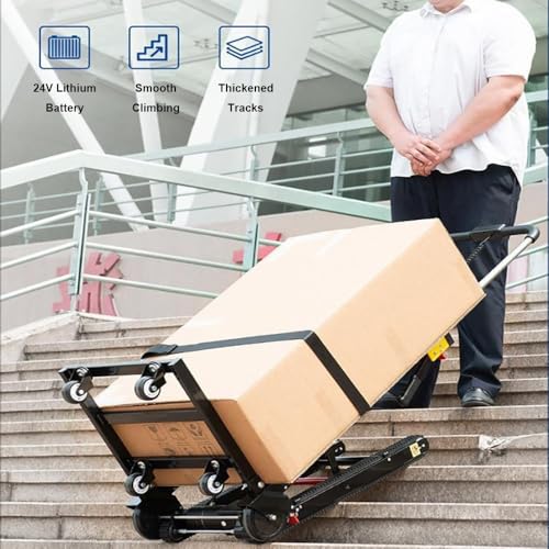 Carretilla eléctrica para escaleras, carga 200kg, plegable miniatura 2