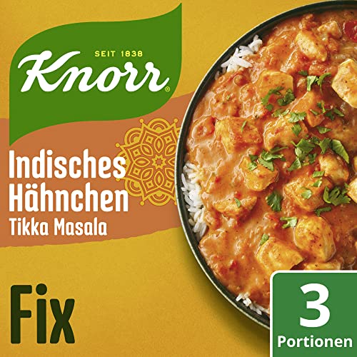 Knorr Fix Würzmischung, Indisches Hähnchen Tikka Masala, 36 g
