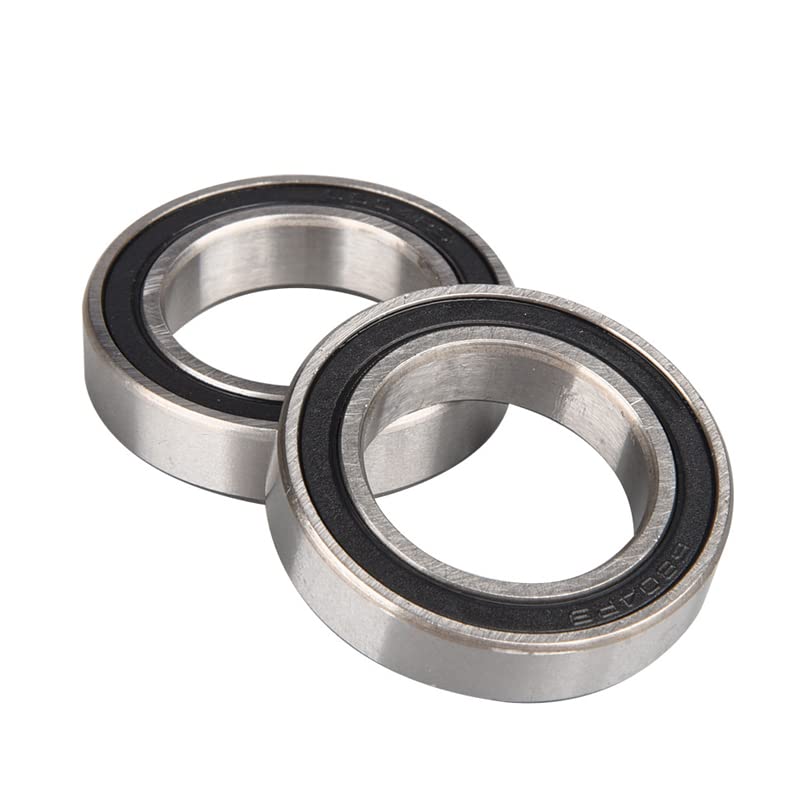 2Pcs 6804 Deep Groove Ball Thin Wall Ball Bearing 20 * 32 * 7mm 6804zz Bearing Steel Dedicated for Skateboard & Smart Lock(6804ZZ)