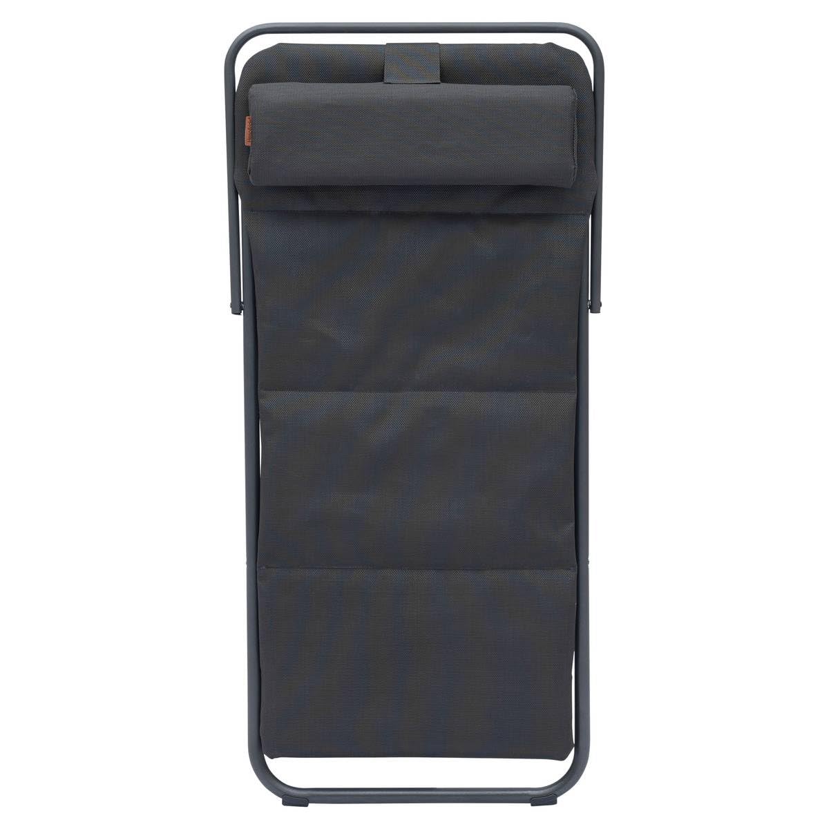 HESPERIDE - Chilienne de Jardin empilable Pliable mirael Gris Graphite