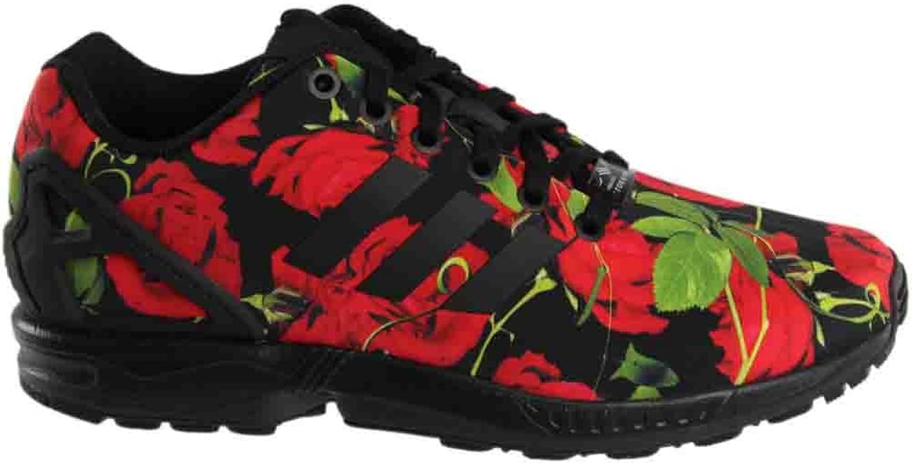 Black adidas with red roses Clearance