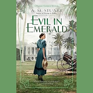 Evil in Emerald Audiolibro Por A. M. Stuart arte de portada