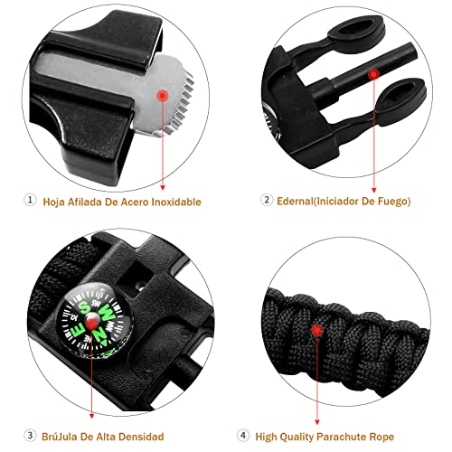 Recopilación y reviews de Pulsera paracord bandera de esta semana. 9 Imagen adicional
