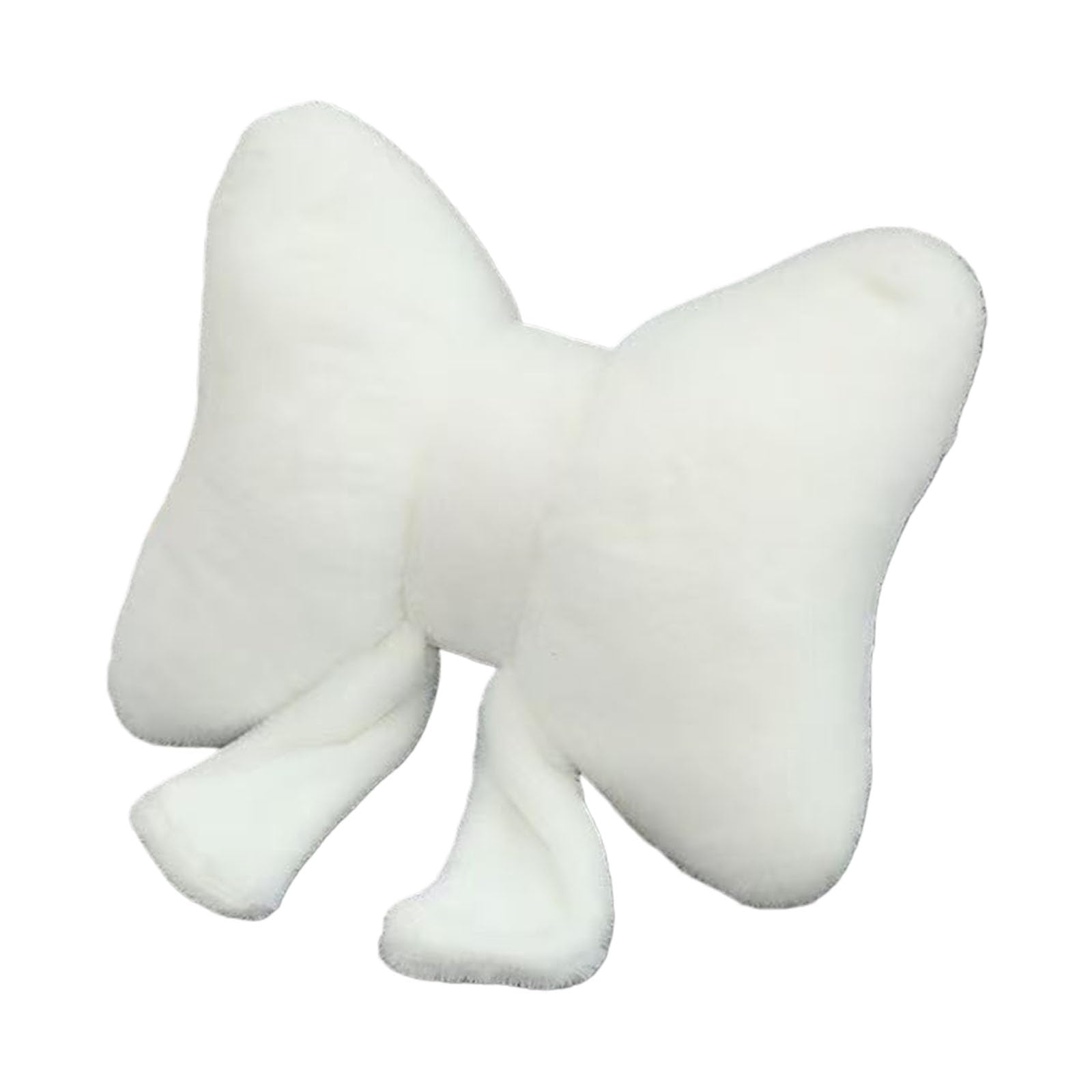 Decorative Bowknot Shape Throw Pillow Multiple Space Back Plush Cushion Decorative High Rebound Filled Car Cushion