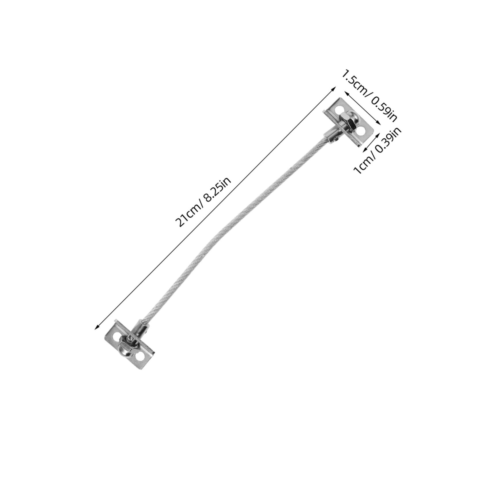 BUTIFULSIC Stable Hardware Materials Furniture Anchors for Proofing 2 Sets Wide Design Metal Materials Durability