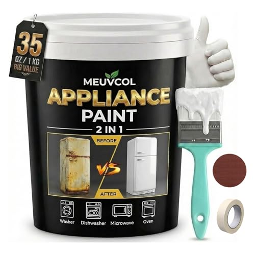 Meuvcol Appliance Paint White 35oz