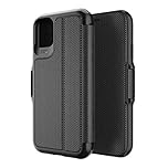 ZAGG Gear 4 Oxford Eco D30 Protective Case for iPhone 11 Pro, Stand, Shockproof, MagSafe, (Black)