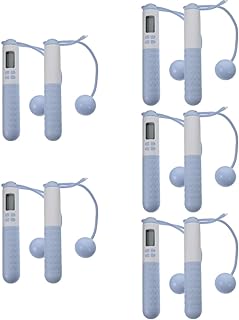INOOMP 5 Pairs jump rope weighted ball jump ropes for kids cordless jump rope jumping rope cordless portable jump rope no line speed rope workout jumping rope workout jump ropes for women