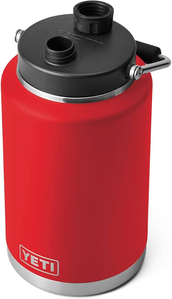YETI Rambler Gallon Jug, Vacuum Insulated, Leakproof, Stainless Steel with MagCap