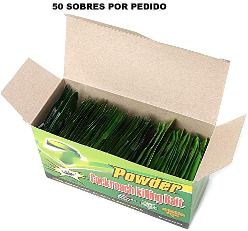 Greenleaf DESINFECCION INSECTICIDA para Eliminar CUCARACHAS por Ingestion