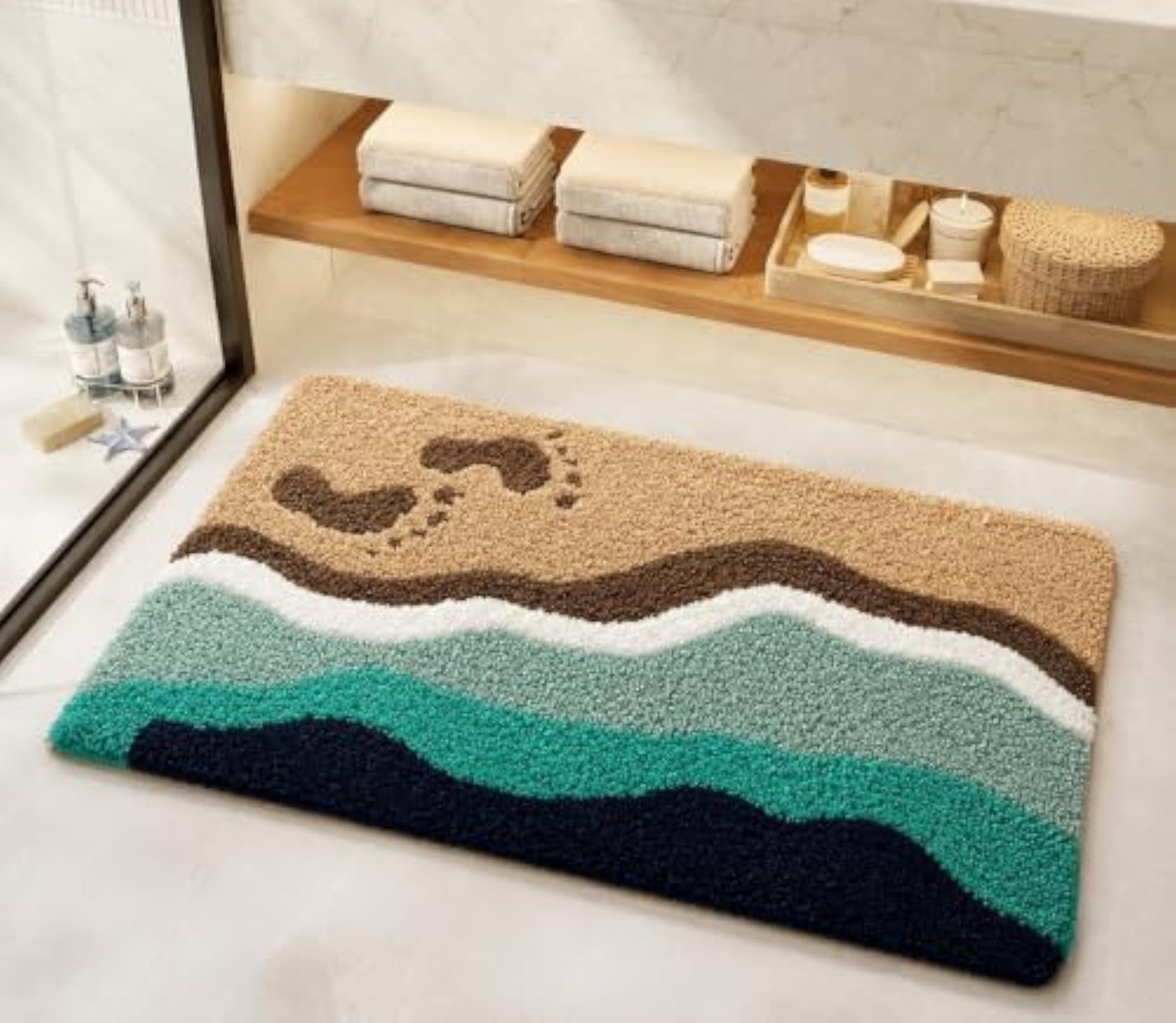 Super Soft Anti Skid Microfibre Mat