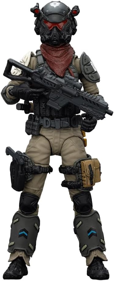 JOYTOY Action Figures Stellar Scar Assault Team 1/18 Movable Model Collectible Figurine (Gravelgold)