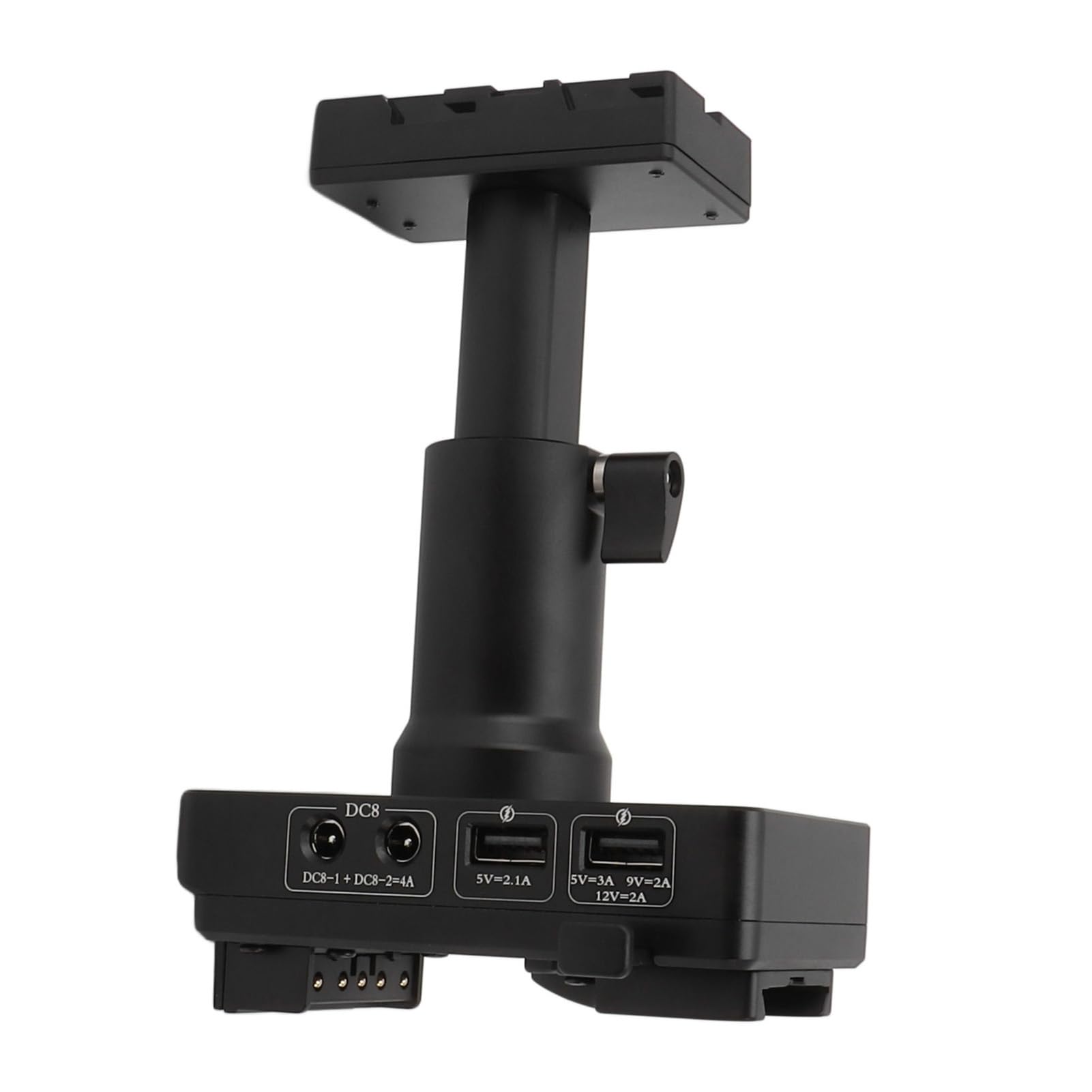 Cryfokt Convertidor de Batería de Montaje en V Duradero a Batería BP, con Circuito de Seguridad, para PMW 100 150 160 200 300, Placa Adaptadora de Cámara