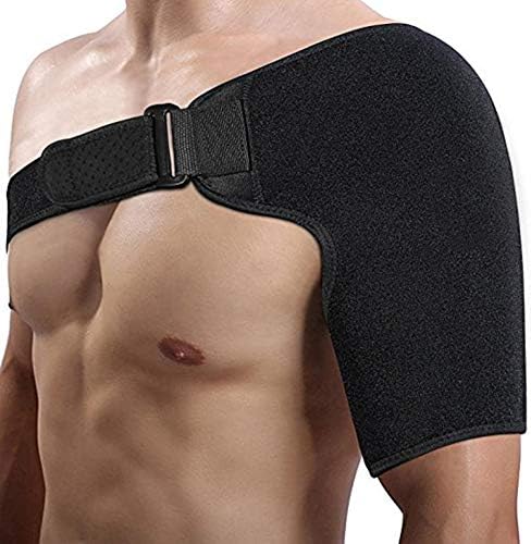 Shoulder Brace Magnetic Shoulder Support Strap,Shoulder Support Brace for Torn Rotator Cuff, AC Joint Pain Relief, Dislocation, Arm Stability, Injuries, & Tears - Adjustable Fit for Men & Women