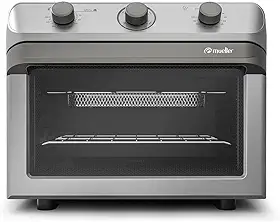 Air Forno Elétrico e fritadeira Mueller 35 Litros Prata com função Fryer MFB35G
