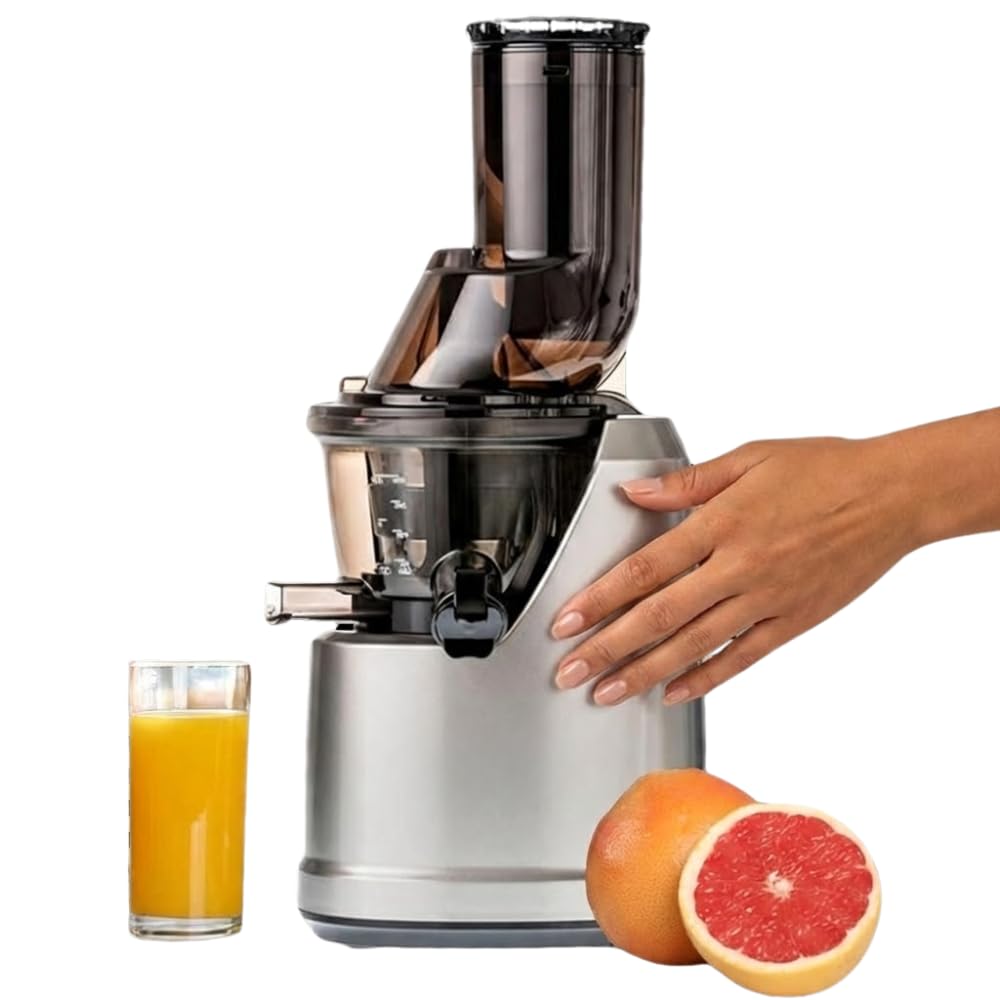 Drumstone (𝐒𝐩𝐞𝐜𝐢𝐚𝐥 𝟏𝟓 𝐘𝐞𝐚𝐫𝐬 𝐖𝐚𝐫𝐫𝐚𝐧𝐭𝐲) Cold Press Juicer for Home, Slow Juicer for Fruits, Vegetables & Nut Milk, All-in-One Masticating Juicer, Easy to Clean & Assemble-picture-16
