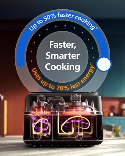 Air Fryer 3000 Series Dual Basket, 9L (3L + 6L) - Image 4