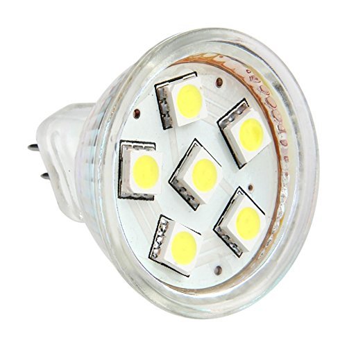 Gu4 Bi Pin Base Bulbs 5050 Cluster LED Light Bulb Ac Dc 12V 24V Replacement for MR11 Halogen Spot Lamps, for Home Lighting Systems - Spot Light, Down Lamps, Accent Outdoor - Warm White, 1.5W