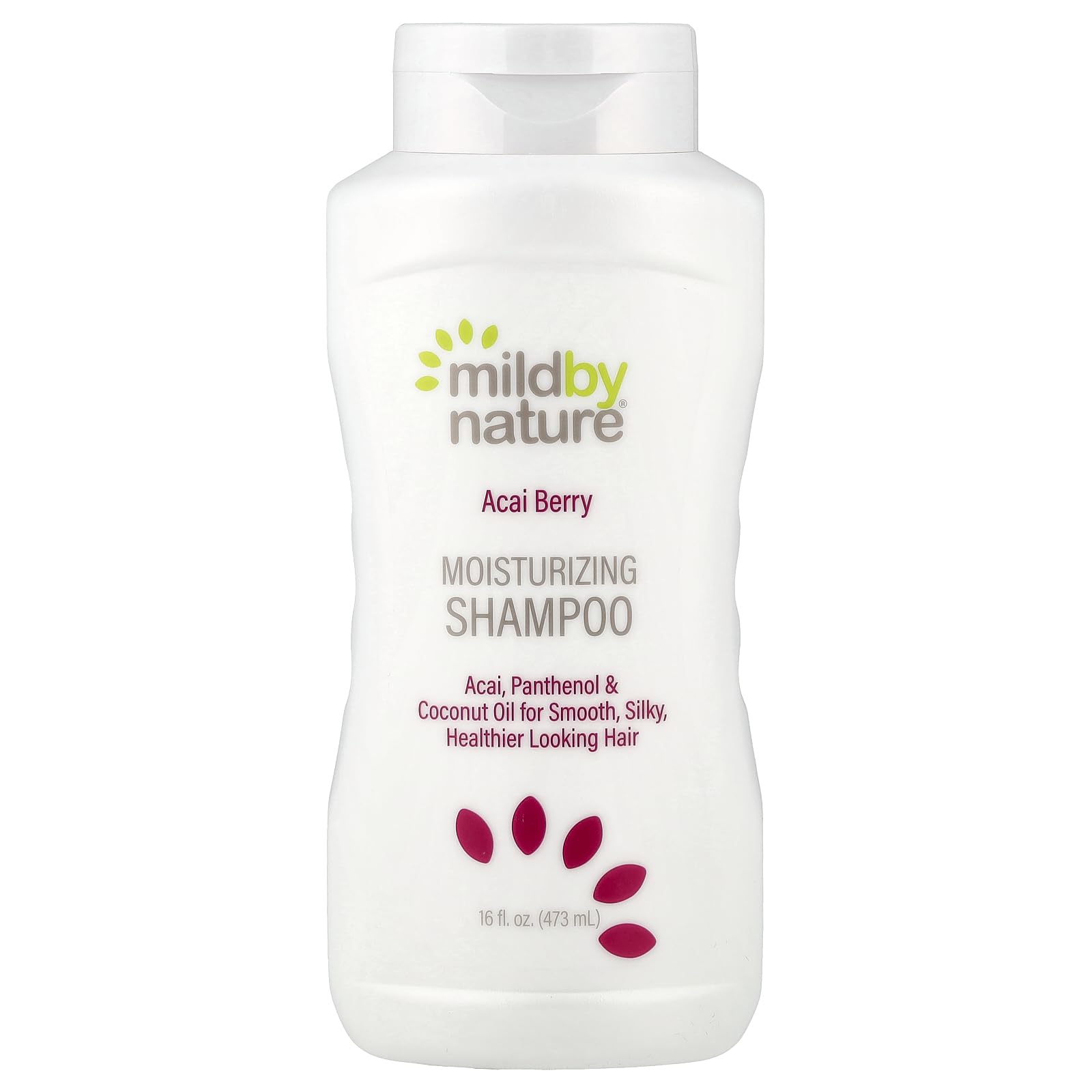 Mild By Nature Acai Berry Moisturizing Shampoo, 16 fl oz (473 ml)