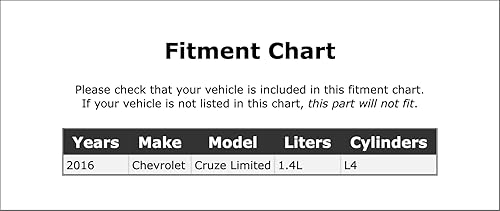 Miniatura 2 de Junta de bomba de agua del motor compatible con Chevrolet Cruze Limited 1.4L L4 2016 PC-664782