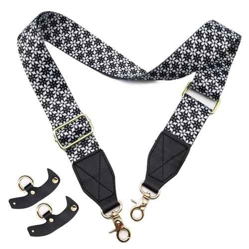 Image of LEMEDE Purse Strap Replacement Crossbody 1.5 inch Wide Shoulder Strap Adjustable Straps Handbag Strap Replacement Belts