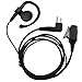 Tenq® 2-Pin Ear-Clip Earpiece Headset for Motorola Two Way Radio cls1110 cls1410 cls1413 cls1450 cls1450c etc