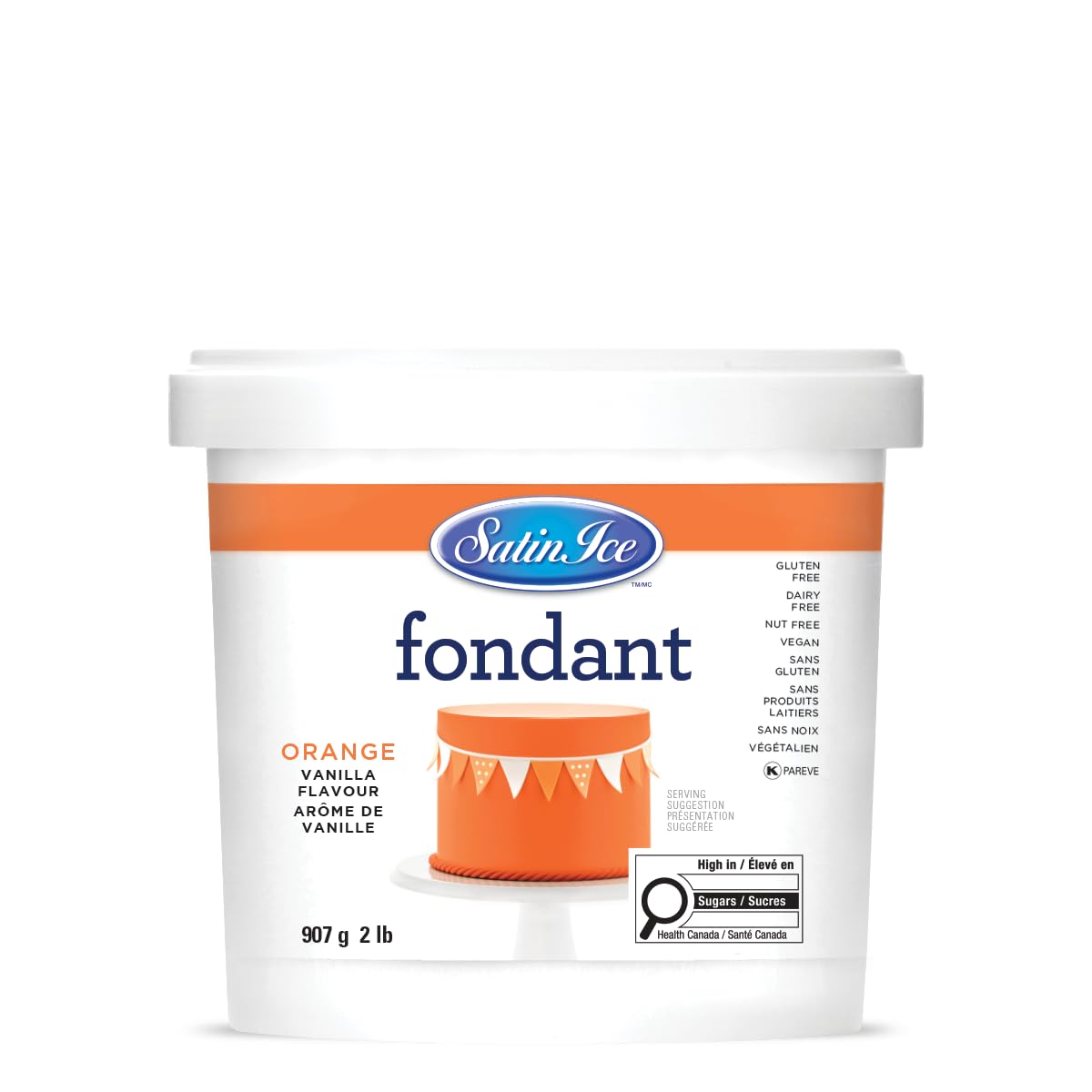 Satin Ice Black Fondant, Vanilla, 1 Kilogram — view 16