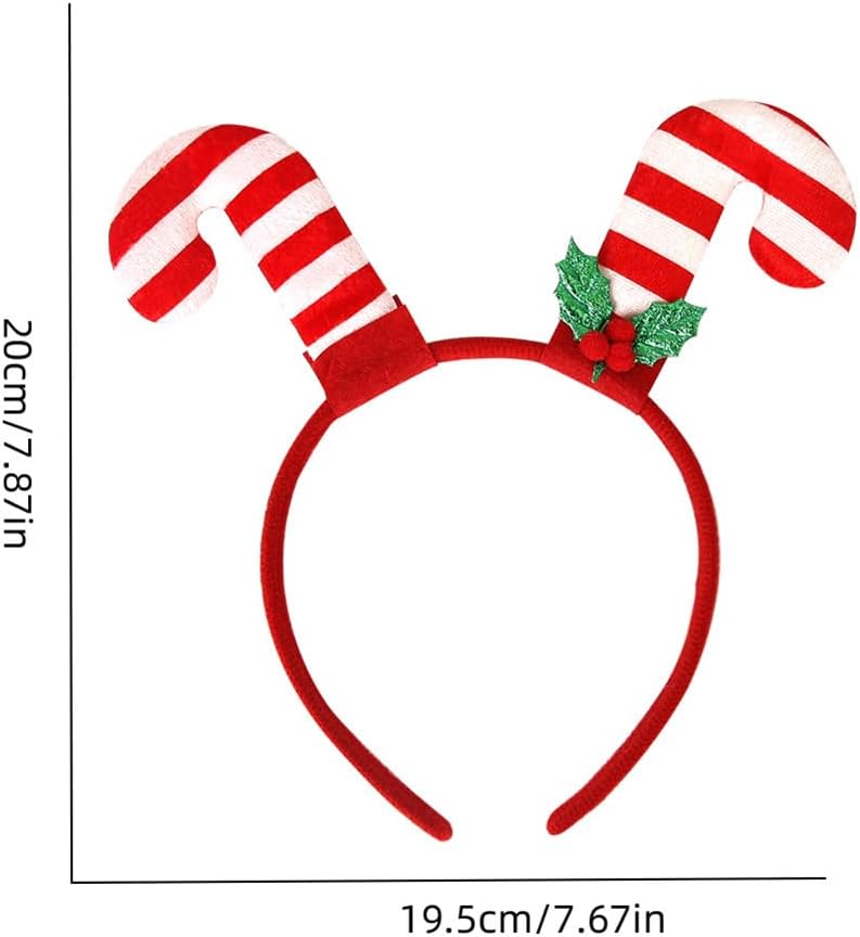 ikasus - 3 Pieces Christmas Santa Clown Headbands Reindeer Legs Antler Elf Hats for Kids Christmas Party