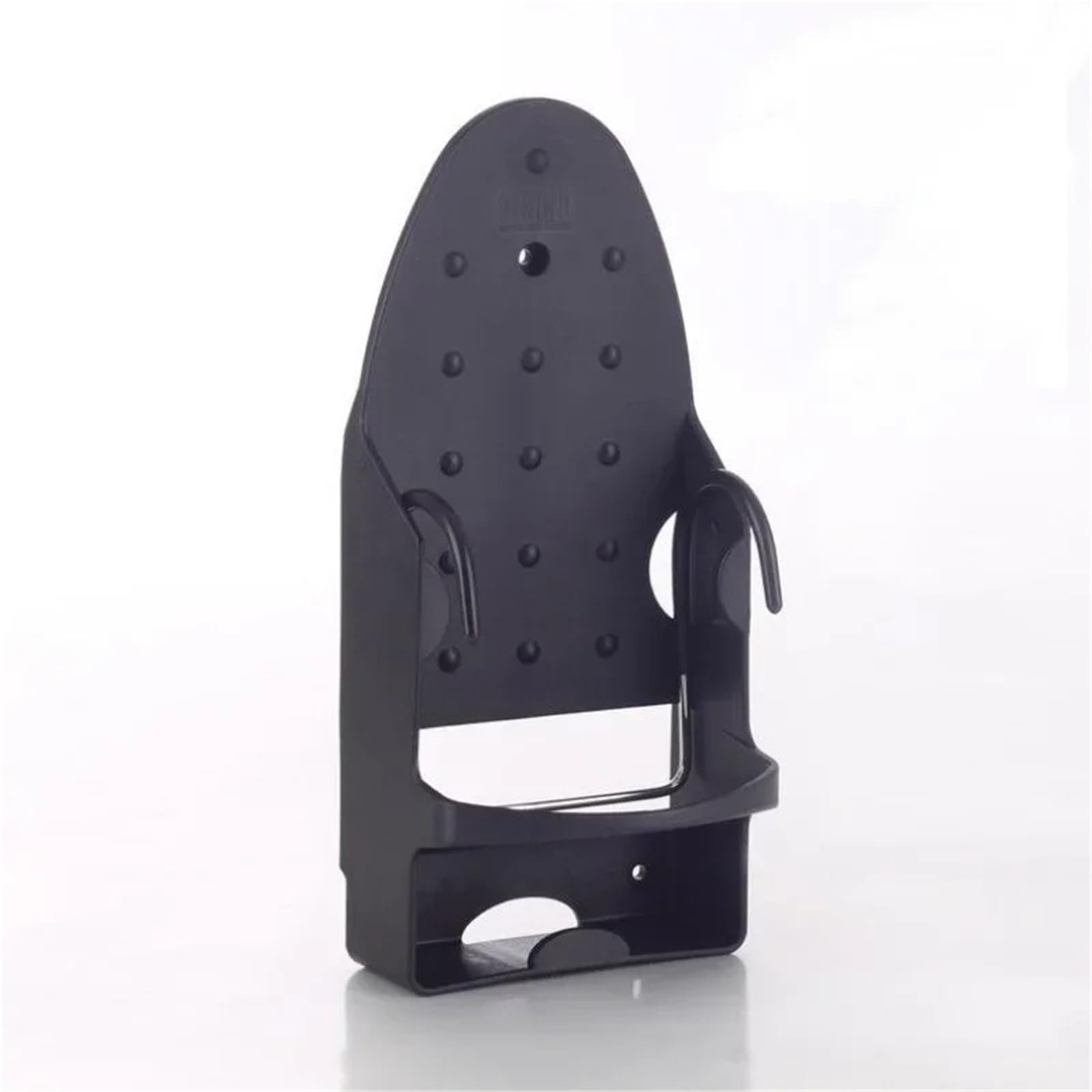 Bügeleisenhalterungen Tragbare Eisen Halter Hot Mit Haken Hotel Haushalt Bügelbrett Aufhänger Wand Halterung Lagerung Hängen Rack Zubehör Für Die Waschküche(Black)