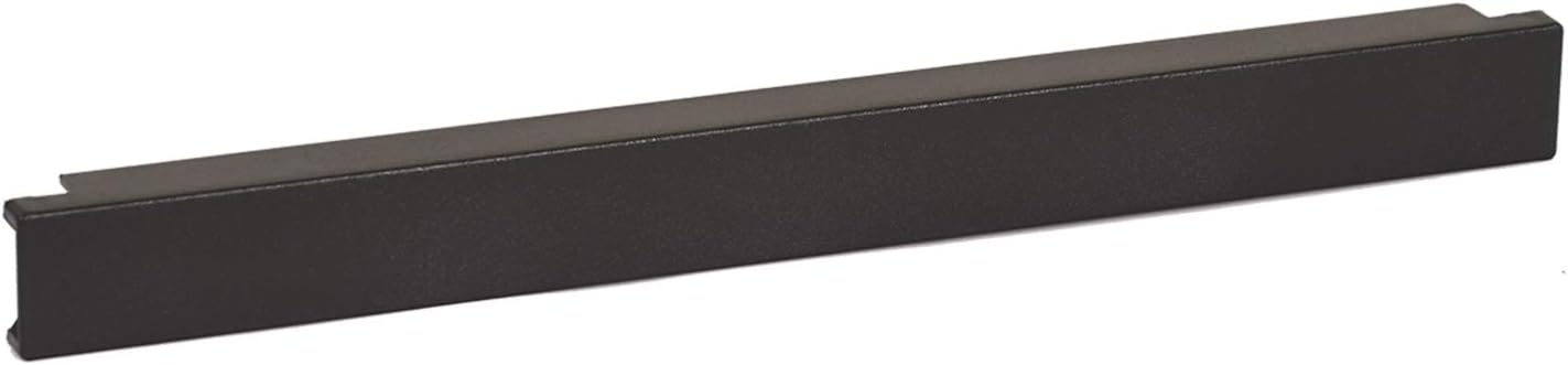 Aeons 1U Blank Rack Mount Panel Spacer for 19-Inch Server Network Rack Enclosure Plastic Tool-Less Black 10-Pack
