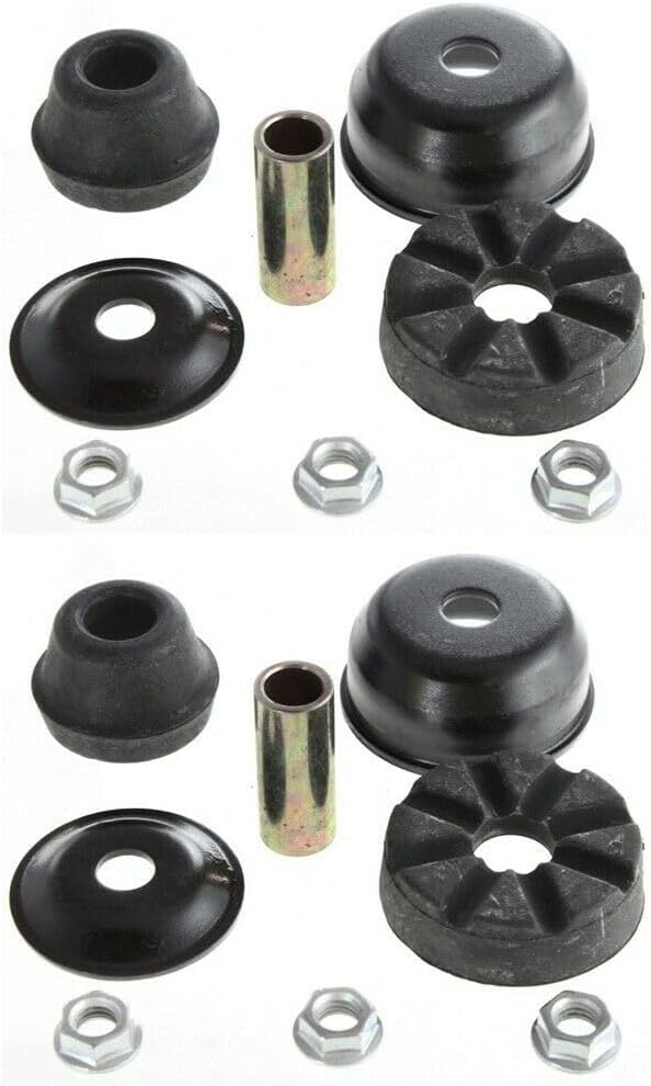 Wairau 2pcs Suspension and Strut Mounts Set Front Left Driver and Right Passenger Side Pack for Ford for Fairmont 1978-1983 for Granada 1981-1982 for LTD 1983-1986 for Mustang 1985-2004 SL1347